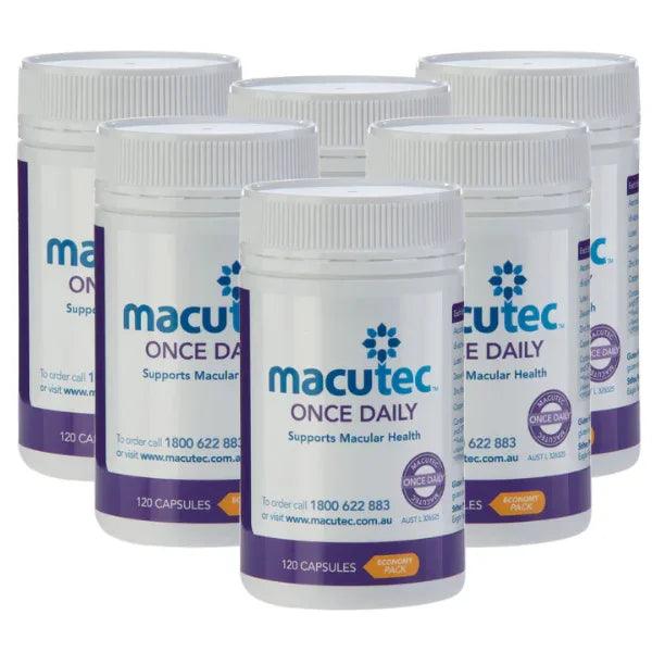 Macutec Once Daily Supplements | Macular Support Eye Vitamin – Eastwood ...